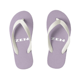 Infantis Chinelos de bebês de cinza branca Zen