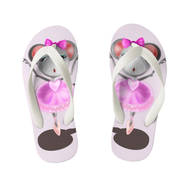 Infantis Chinelos de Criança com Ratinho Bailarina - Divert (Pé da cama)
