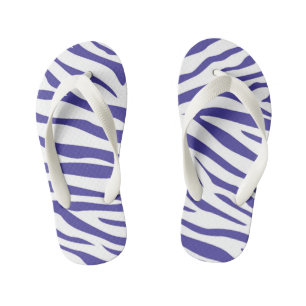 Infantis Chinelos de Listras de Zebra para Crianças
