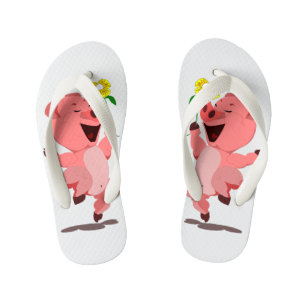 Infantis Chinelos do Happy Pig Kid
