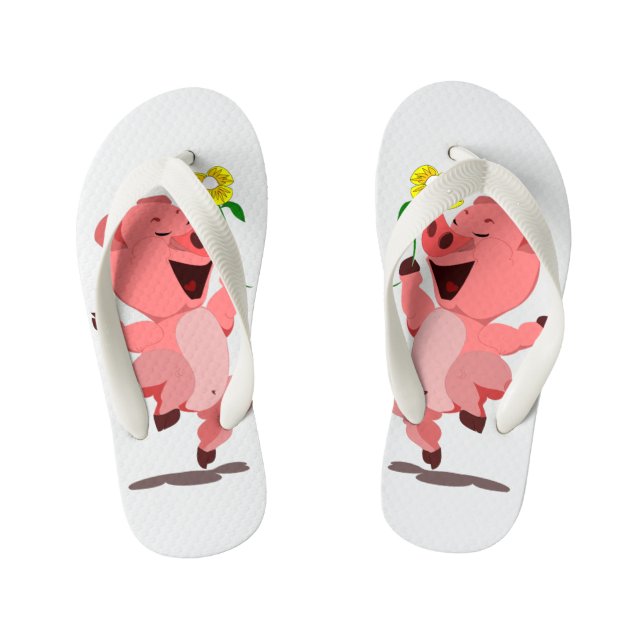 Infantis Chinelos do Happy Pig Kid (Pé da cama)