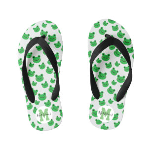 Infantis Chinelos do Sapo Pattern Kid