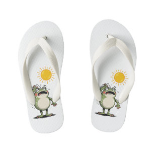 Infantis Chinelos Kids Sunny Summer - Personagem Fofo