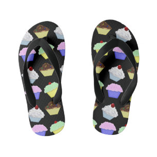 Infantis Cupcakes Chinelos