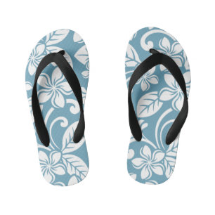 Infantis Par ISLAND PLUMERIA (SLATE BLUE) de Chinelos