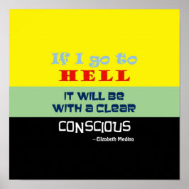 Inferno Consciente ~ Poster 12x12