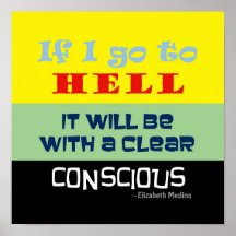 Inferno Consciente ~ Poster 12X12