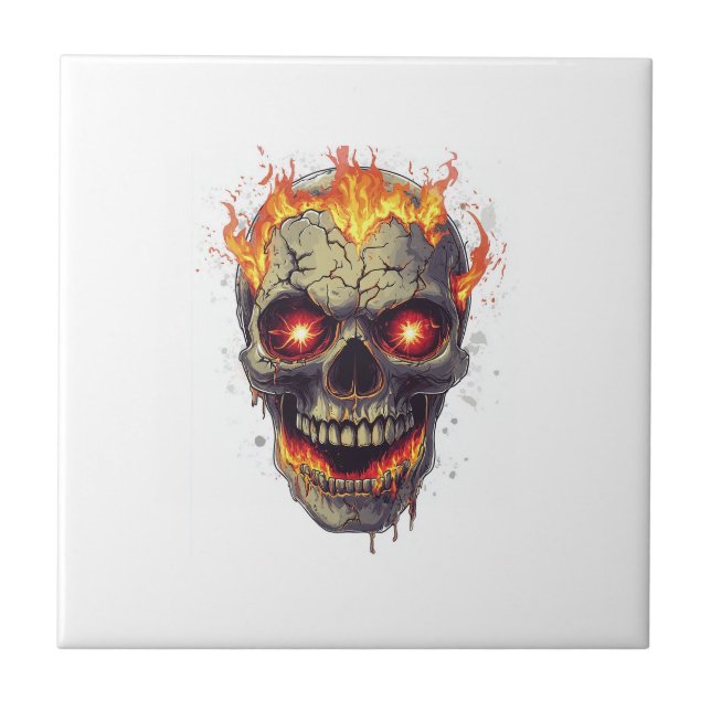 Inferno de Caveira Ardente (Frente)