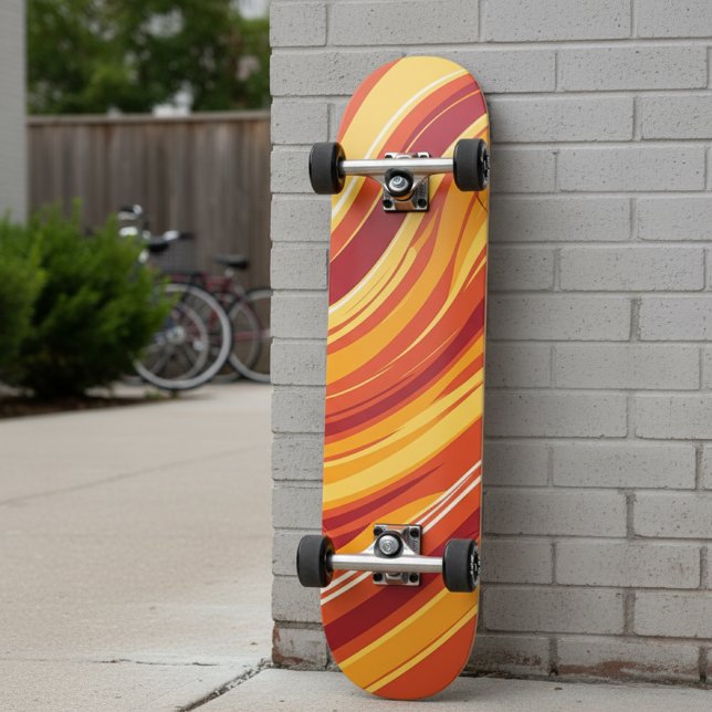 Inferno Flow - Skateboard Abstrato (Criador carregado)