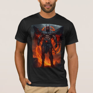 Inferno Sentinel: Camiseta do Guerreiro Demônio Ca