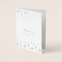 Infertilidade do Cartão de Poeira do Bebê Desperta