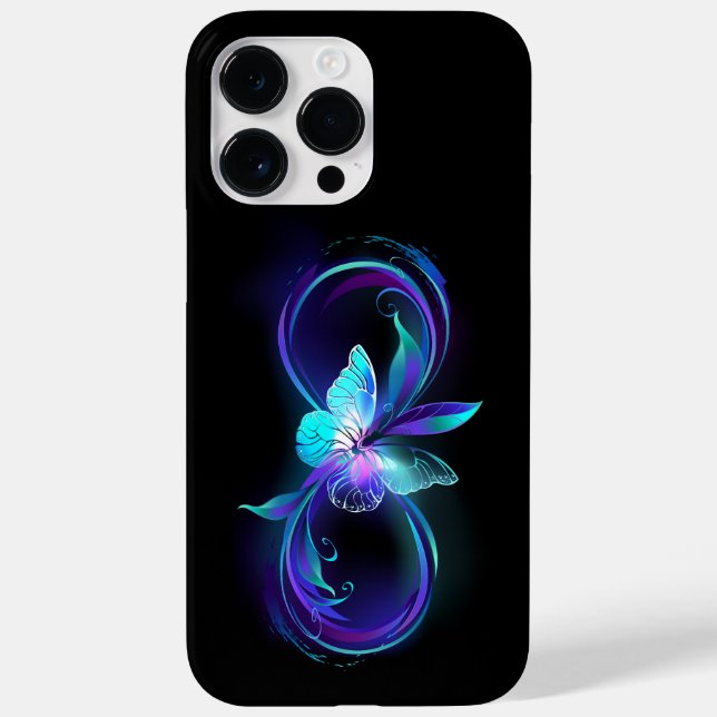 Infinidade brilhante com borboleta mágica (Verso)