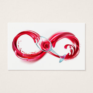 Infinidade com vinho tinto