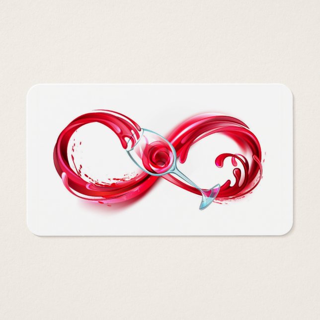 Infinidade com vinho tinto (Frente)