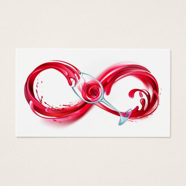 Infinidade com vinho tinto (Frente)
