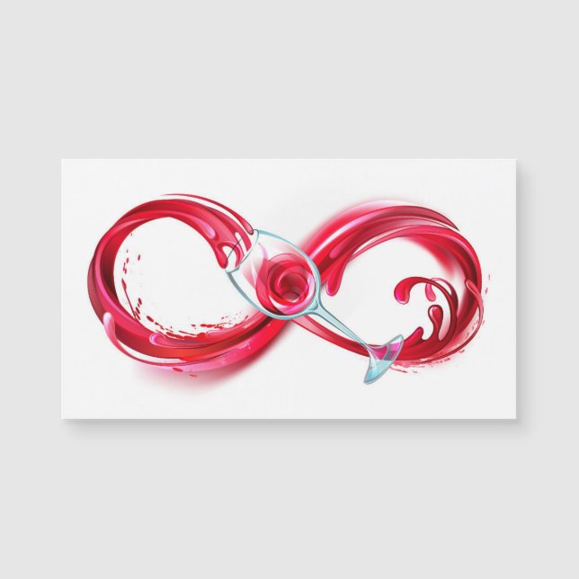 Infinidade com vinho tinto (Frente)