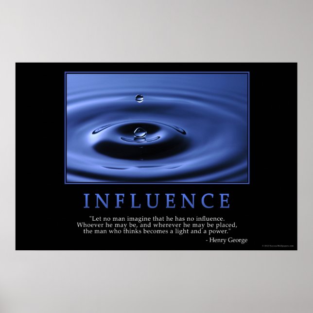 Influence Poster (Frente)