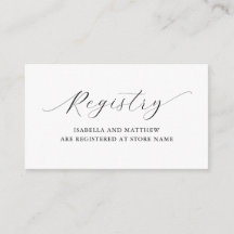 Informação de Registro de Letra Minúscula Elegante