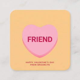 Informações Amigo cartão do Dia dos Namorados com coração de c