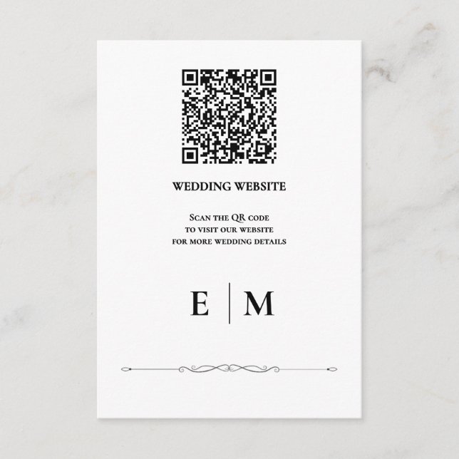 Informações Belo Cartão de Invasão de Casamento (Frente)