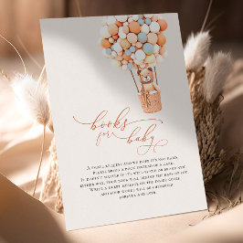 Informações Cartão de Acompanhamento de Livros de Bebê Balões 