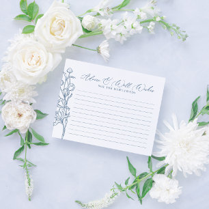 Informações Cartão de Aconselhamento Bridal Floral de Chinoise