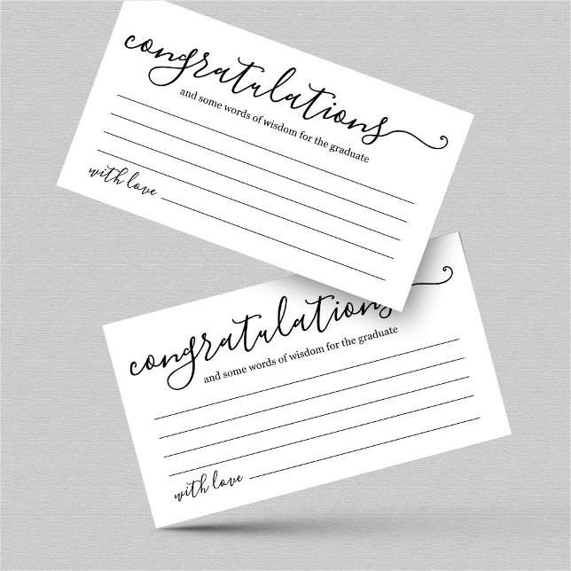 Informações Cartão de Advertência e de Desejo de Graduação (Criador carregado)