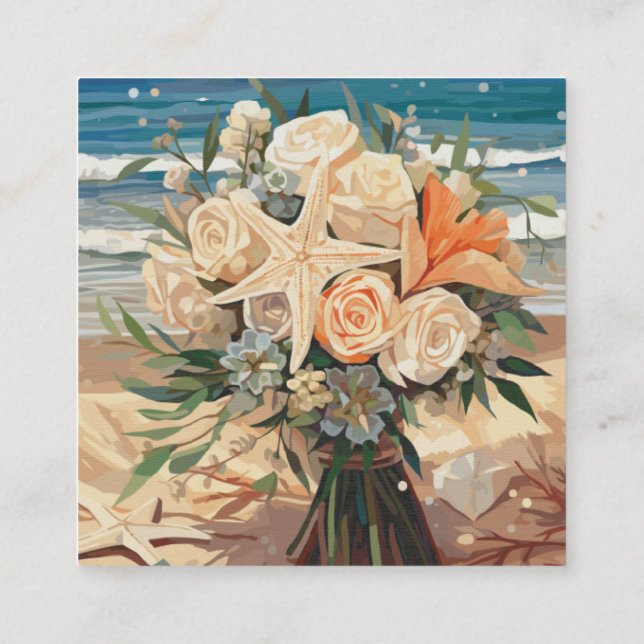 Informações Cartão de Alojamento do Tema de Casamento à Margem (Verso)