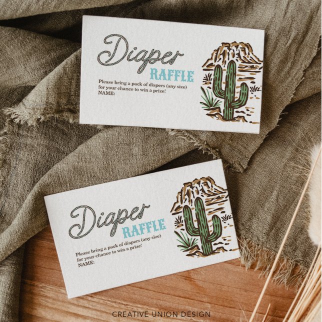 Informações Cartão de Chá de Bebê com Sorteio de Fraldas de Co (Criador carregado)