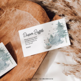 Informações Cartão de Chá de fraldas Raffle para Fralda de Ani