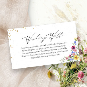 Informações Cartão de Chuveiro de Noiva Boho Wildflower para P
