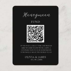 Informações Cartão de Código QR para Solicitação de Fundo de L
