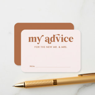 Informações Cartão de Conselho de Casamento Boho Retro Terraco