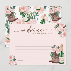 Informações Cartão de Conselho Floral de Champanhe 'Boots & Bu