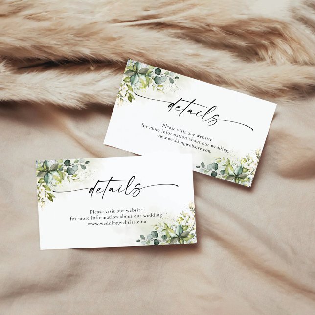 Informações Cartão de Detalhes de Vegetação Incluso (Criador carregado)