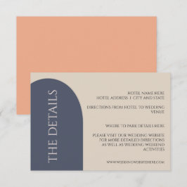 Informações CARTÃO DE ENCERRAMENTO DETALHES DO CASAMENTO DE ma