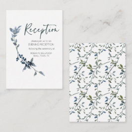 Informações Cartão de Enclausuramento de Casamento Floral Sage