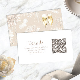 Informações Cartão de Enclausuramento de Detalhe de Pérola