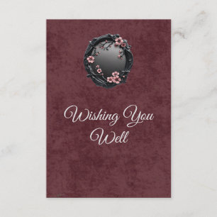 Informações Cartão de Enclausuramento de Espelho Gótico da Aca