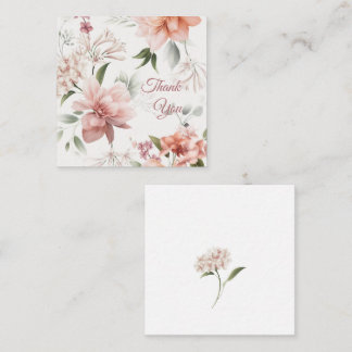 Informações Cartão de Enclausuramento de Presente Floral Elega