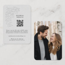 Cartão de Enclausuramento de Rosas Brancas Relevo