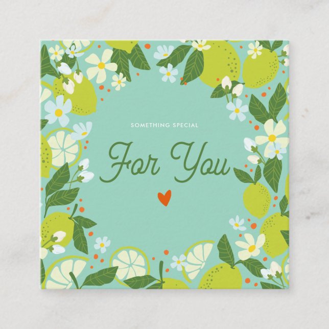 Informações Cartão de Enclausuramento do Jardim de Citros - Ca (Frente)