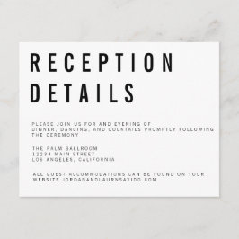 Informações Cartão de Enclausuramento Minimalista Charlie