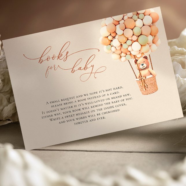 Informações Cartão de Enclosure de Livros de Bebês de Urso Cas (Criador carregado)