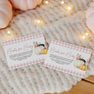 Informações Cartão de Enclosure Pink Pumpkin Books for Baby