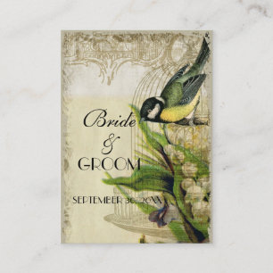 Informações Cartão de Entrada para o Pássaro da Música Amarela