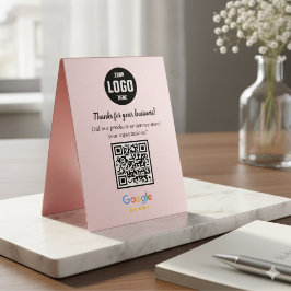 Informações Cartão de Envio de Código QR de Avaliações do Goog