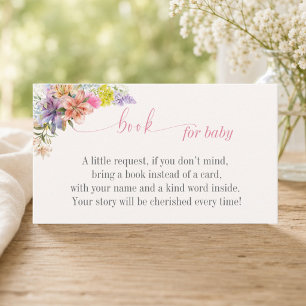 Informações Cartão de Envio de Livro para Bebê Baby in Bloom