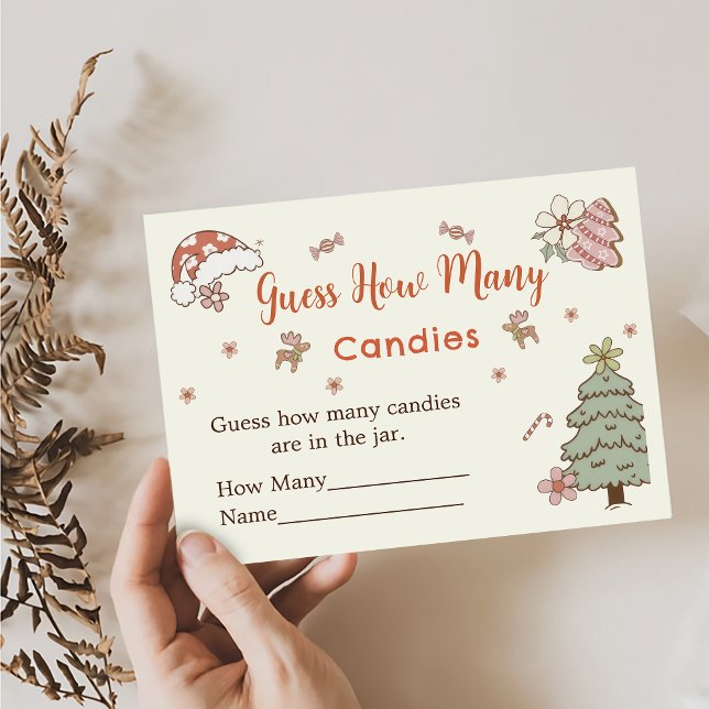 Informações Cartão de Envio do Jogo de Adivinhação de Natal (Criador carregado)