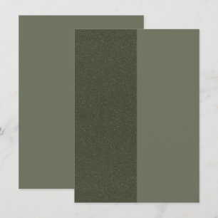 Informações Cartão de Envio Half & Half Verde Musgo – Personal